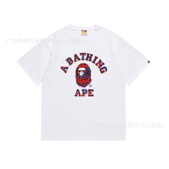 Bape T-Shirt Black White
