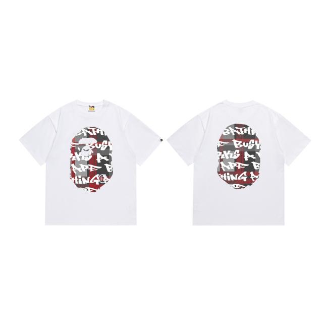 Bape T-Shirt Black White