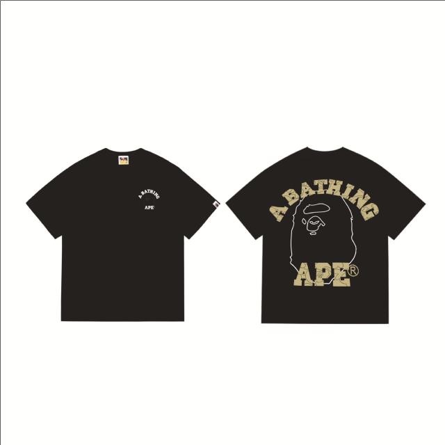 Bape T-Shirt Black White