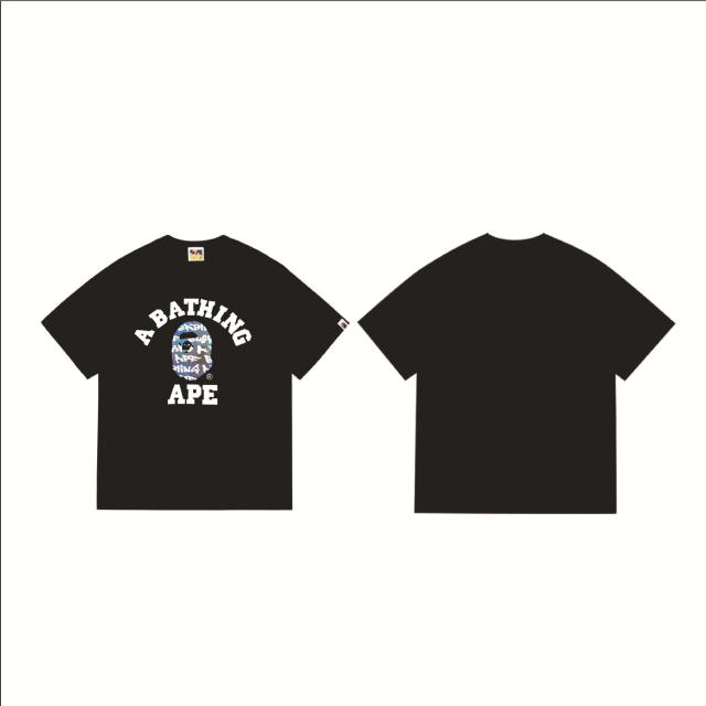 Bape T-Shirt Black White
