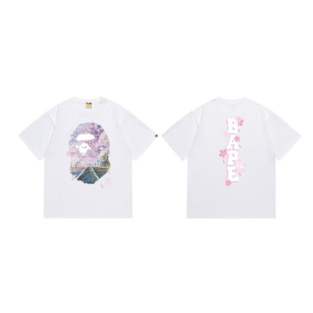 Bape T-Shirt Black White