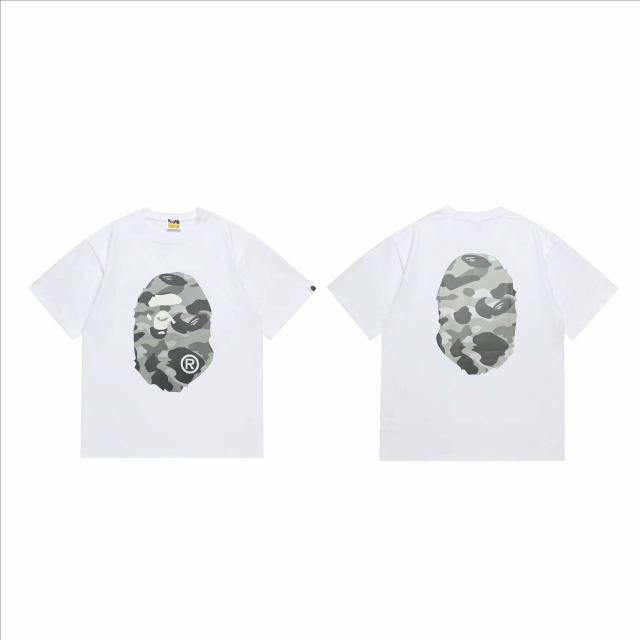 Bape T-Shirt Black White