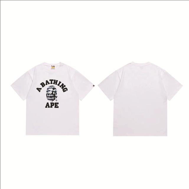 Bape T-Shirt Black White