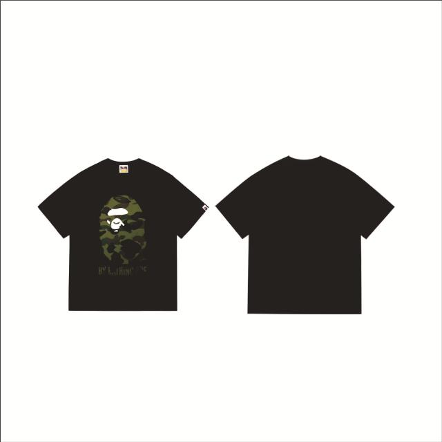 Bape T-Shirt Black White