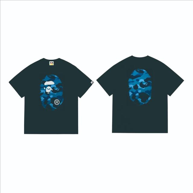 Bape T-Shirt Black White