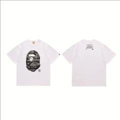 Bape T-Shirt Black White