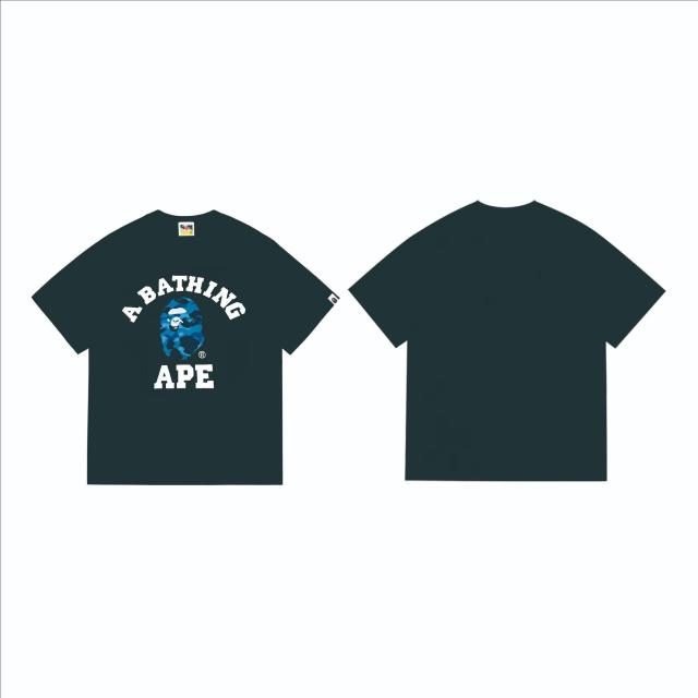 Bape T-Shirt Black White