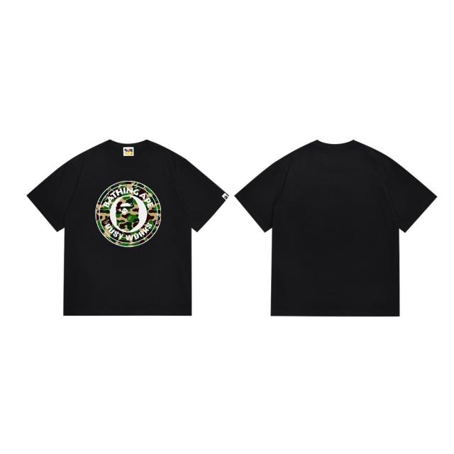 Bape T-Shirt Black White
