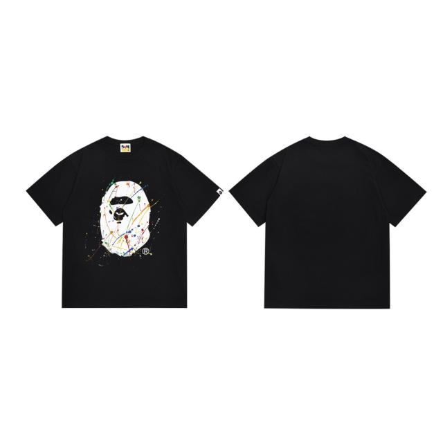 Bape T-Shirt Black White