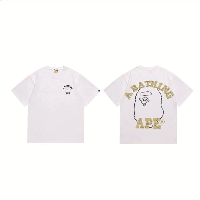 Bape T-Shirt Black White