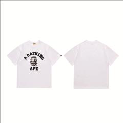 Bape T-Shirt Black White