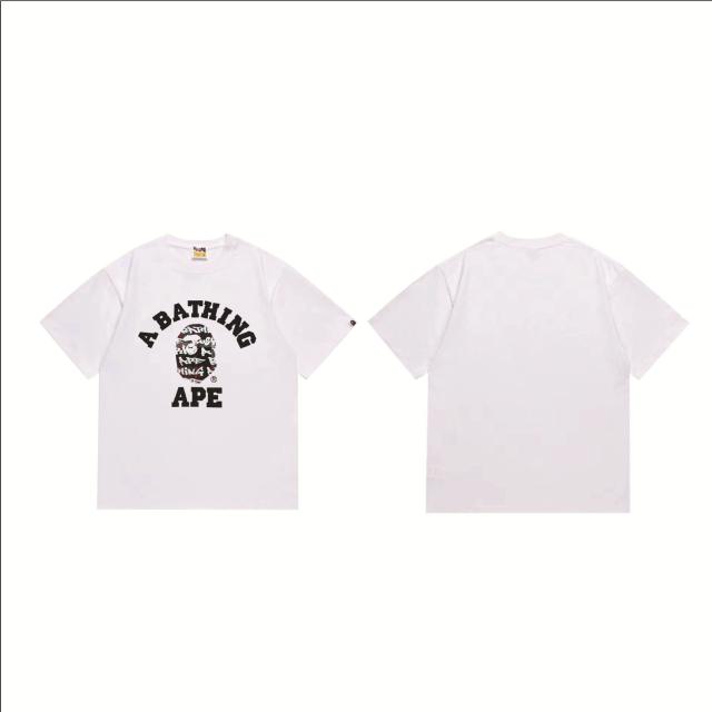 Bape T-Shirt Black White