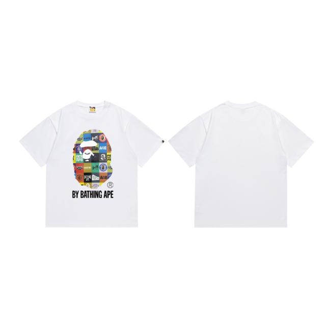 Bape T-Shirt Black White