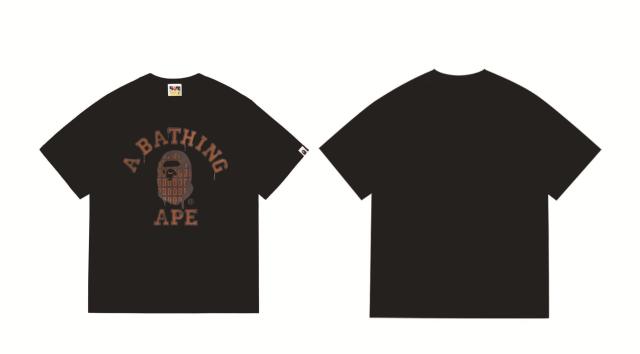 Bape T-Shirt Black White