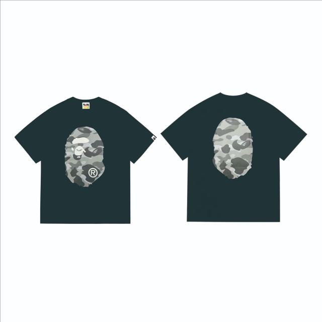 Bape T-Shirt Black White