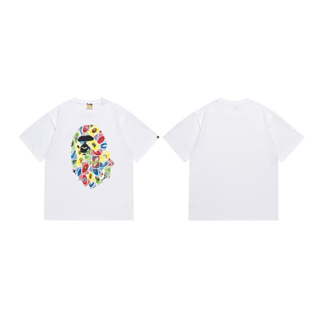 Bape T-Shirt Black White