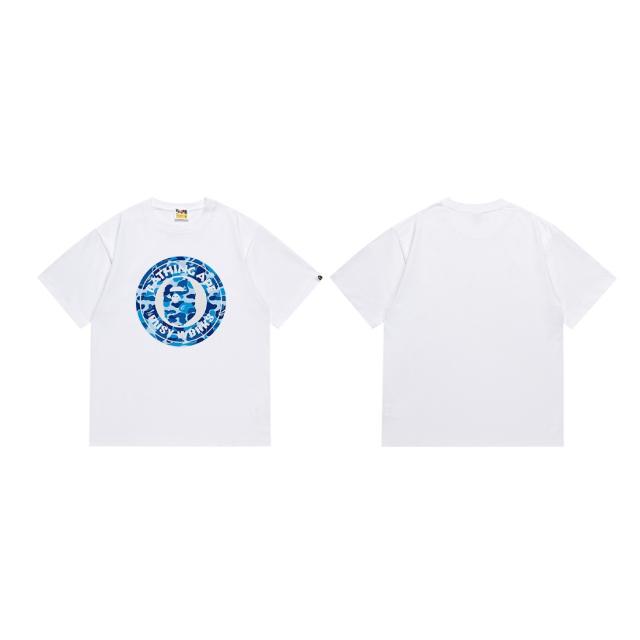 Bape T-Shirt Black White