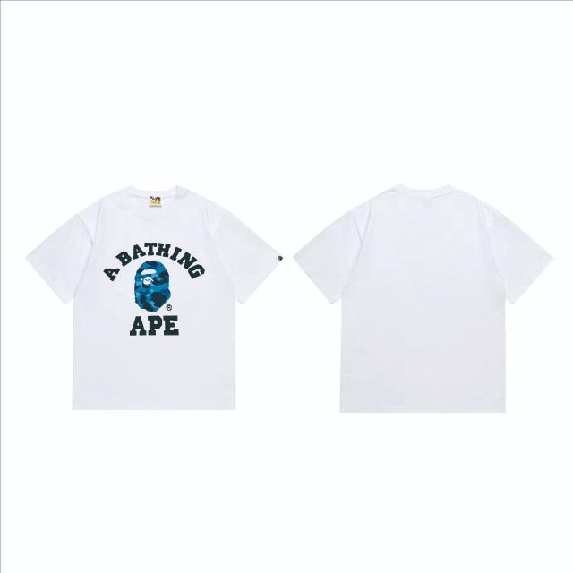 Bape T-Shirt Black White