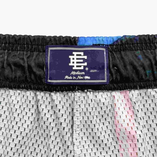 1:1 quality version New York Manhattan Night View Print Mesh Shorts 28893313