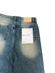 1:1 quality version Side Double Column Colorful Hot Drilling Denim Shorts 2 colors 28920223