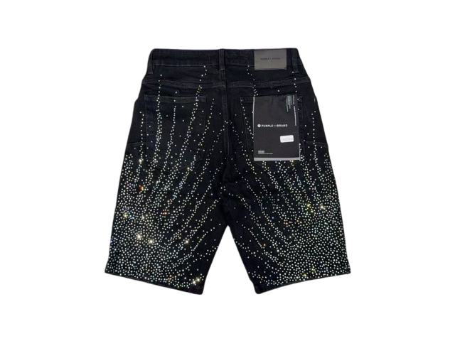 1:1 quality version Water Grass Star Dot Rhinestone Denim Shorts 2 colors 28920229