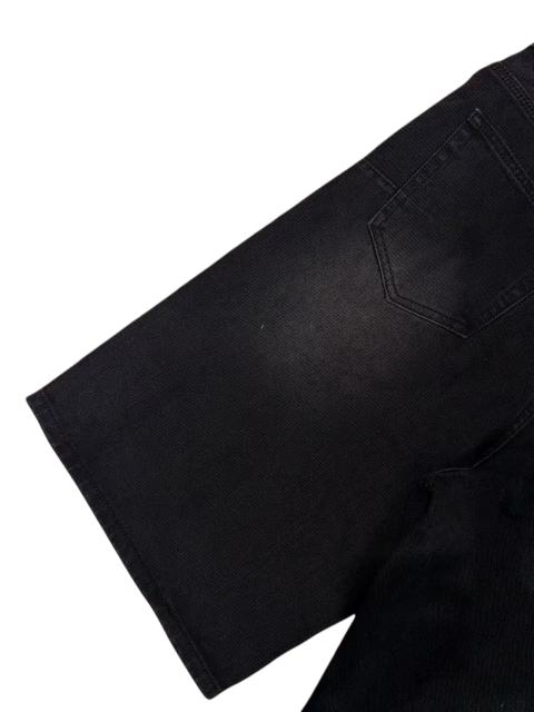 1:1 quality version Side Double Column Colorful Hot Drilling Denim Shorts 2 colors 28920223