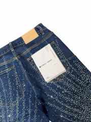 1:1 quality version Water Grass Star Dot Rhinestone Denim Shorts 2 colors 28920229