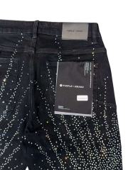 1:1 quality version Water Grass Star Dot Rhinestone Denim Shorts 2 colors 28920229