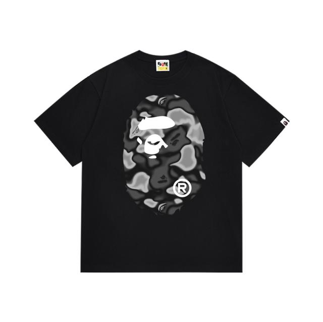 Bape Money T-Shirt Black White