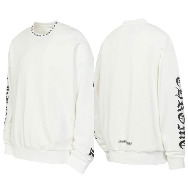 Chr0me Hearts Long-Sleeve Black White T-Shirt