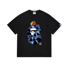 Bape T-Shirt Black White