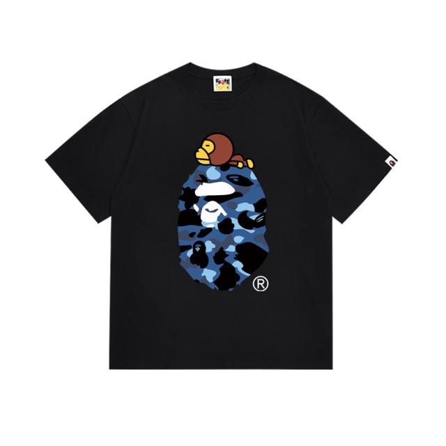 Bape T-Shirt Black White
