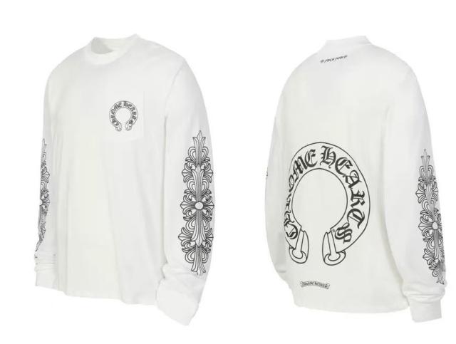 CH Long-Sleeve T-Shirt 100% Cotton