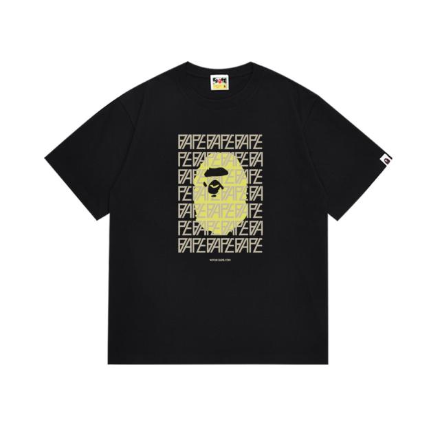 Bape T-Shirt Black White