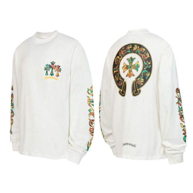 CH Long-Sleeve T-Shirt 100% Cotton