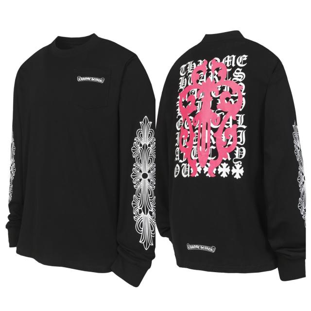 CH Long-Sleeve T-Shirt 100% Cotton