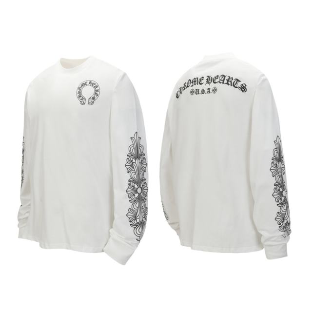 CH Long-Sleeve T-Shirt 100% Cotton