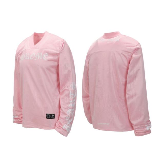 CH Mesh Long Sleeve T-Shirt Pink