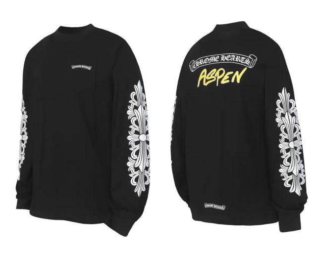 CH Long-Sleeve T-Shirt 100% Cotton