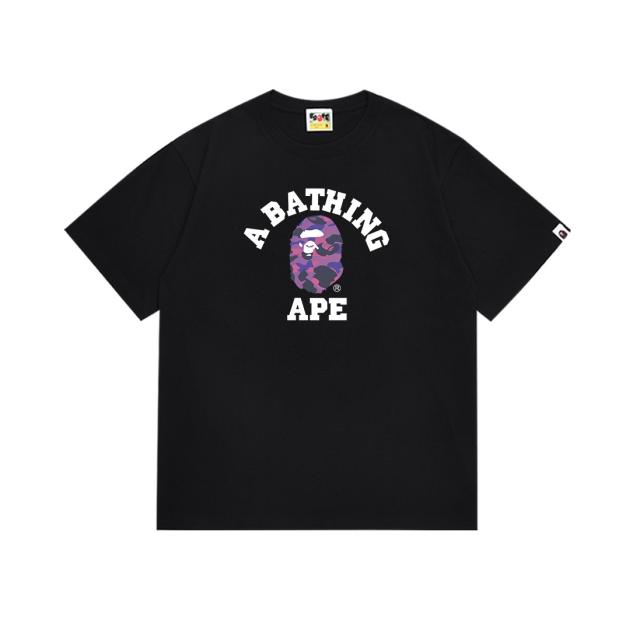 Bape T-Shirt Black White