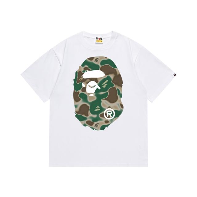 Bape Money T-Shirt Black White