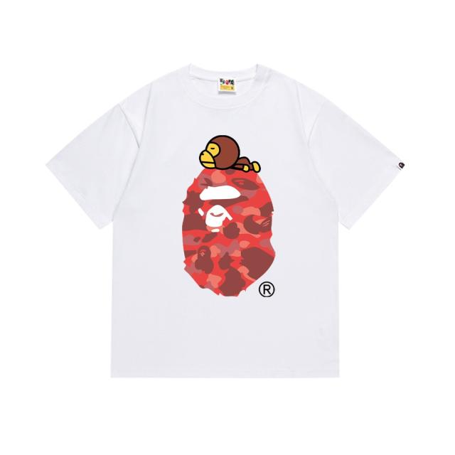 Bape T-Shirt Black White