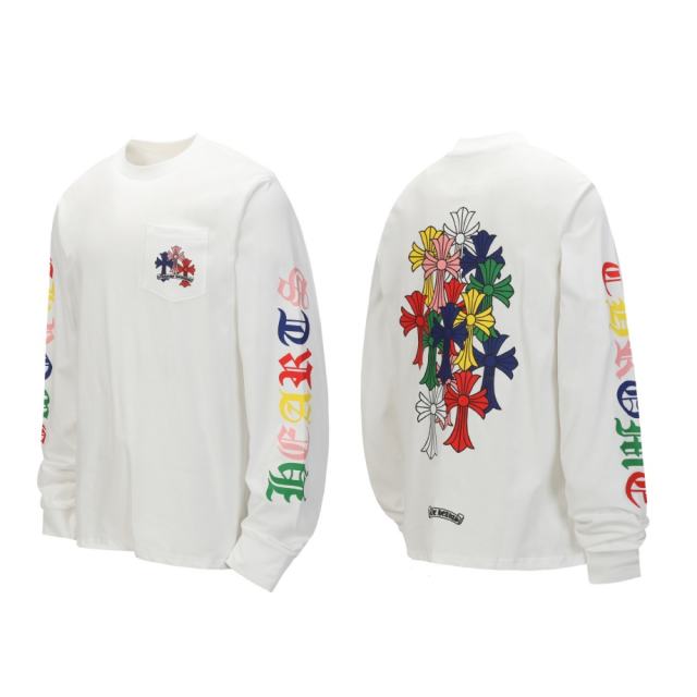 CH Long-Sleeve T-Shirt 100% Cotton
