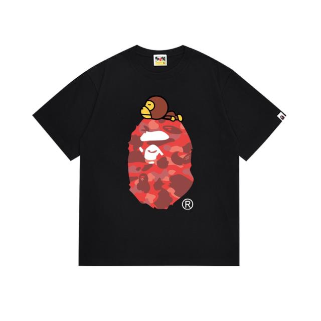 Bape T-Shirt Black White