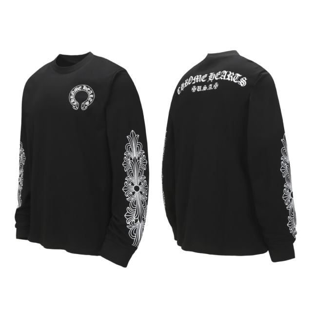 CH Long-Sleeve T-Shirt 100% Cotton