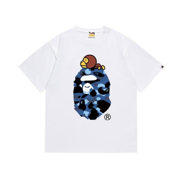 Bape T-Shirt Black White