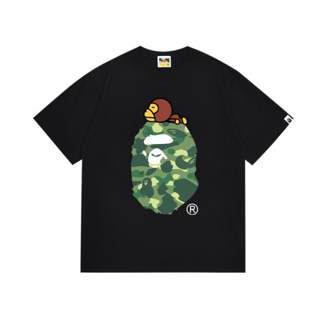 Bape T-Shirt Black White