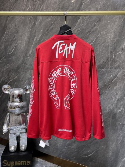 CH Mesh Long Sleeve T-Shirt Red