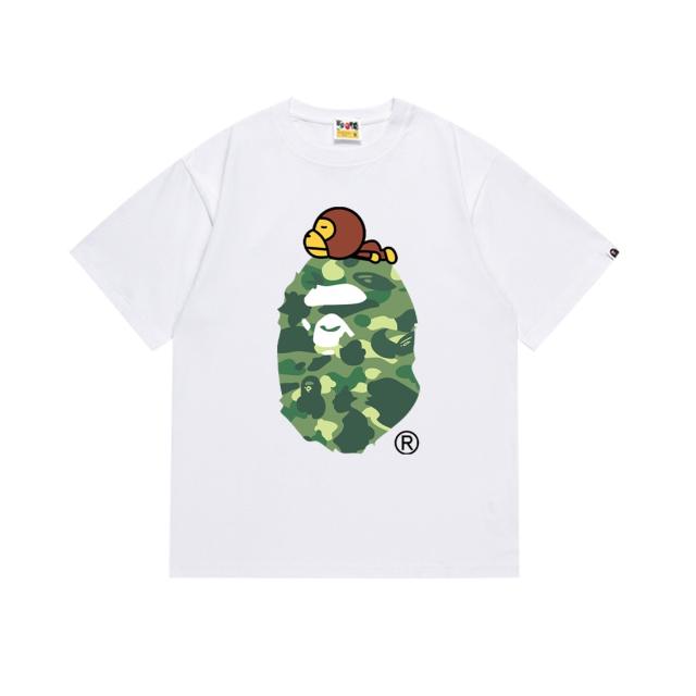 Bape T-Shirt Black White