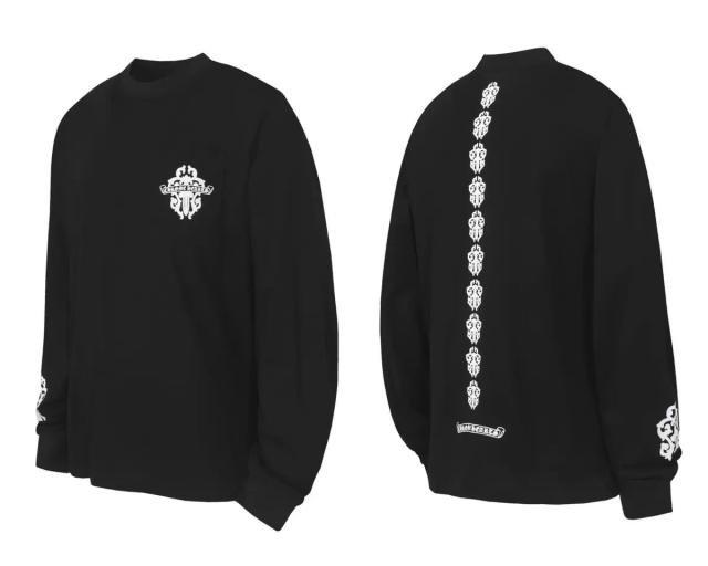 CH Long-Sleeve T-Shirt 100% Cotton